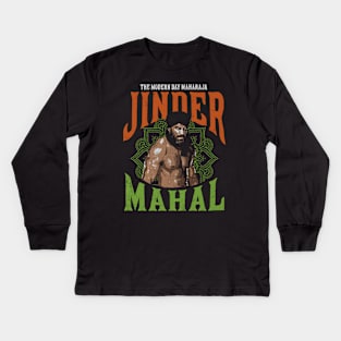 Jinder Mahal Modern Day Maharaja Kids Long Sleeve T-Shirt